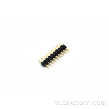 Cabeçalho de pino de 2,0 mm em linha única reta